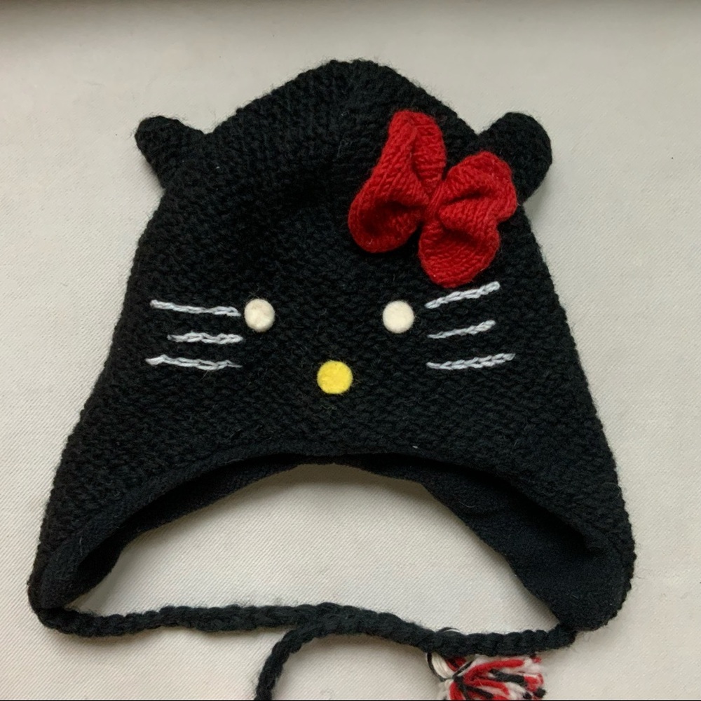 Kitty wool Winter Hat - Picture 6 of 12